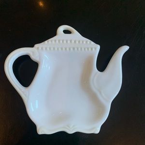 Princess House Tea bag holder Porcelain